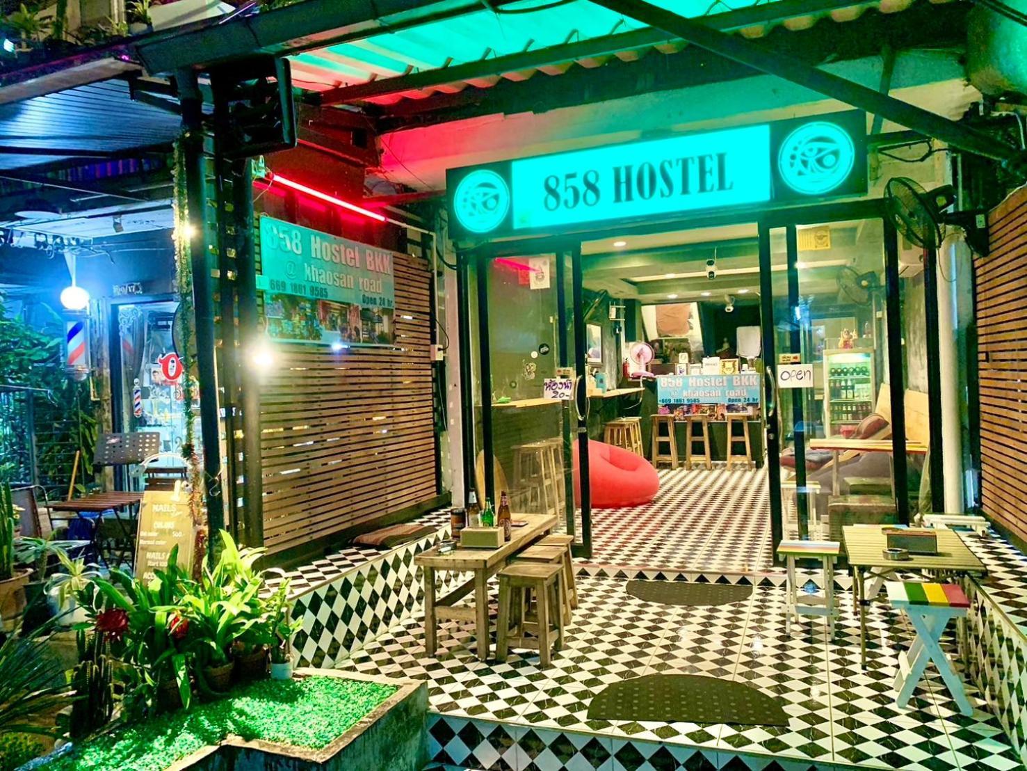 858Hostel Bkk In Khaosan Road 방콕 외부 사진