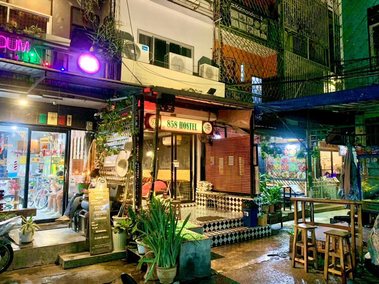 858Hostel Bkk In Khaosan Road 방콕 외부 사진